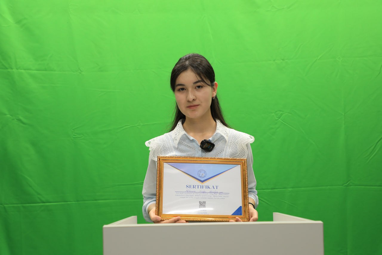 Akbarova Nilufar Akmaljon qizi