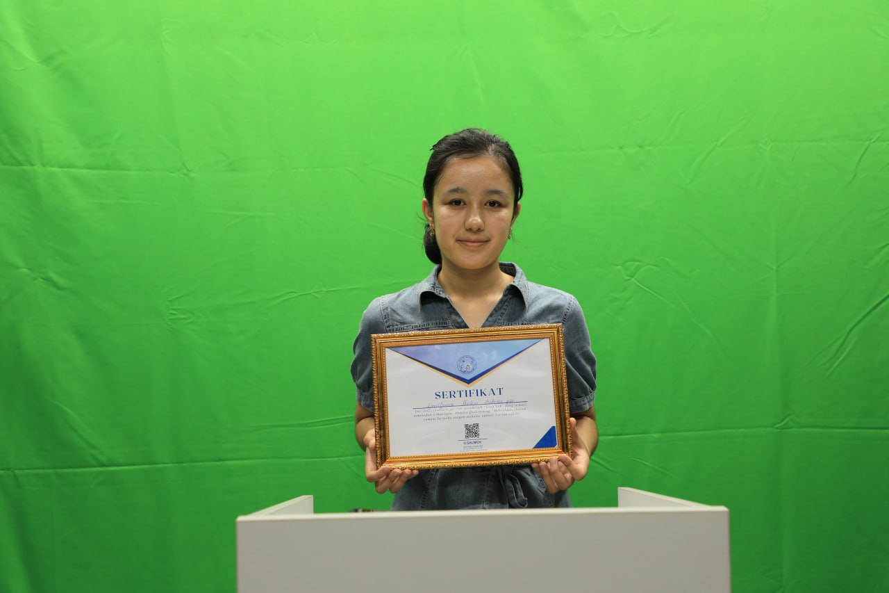 Ismoiljonova Shodiya Bahodir qizi